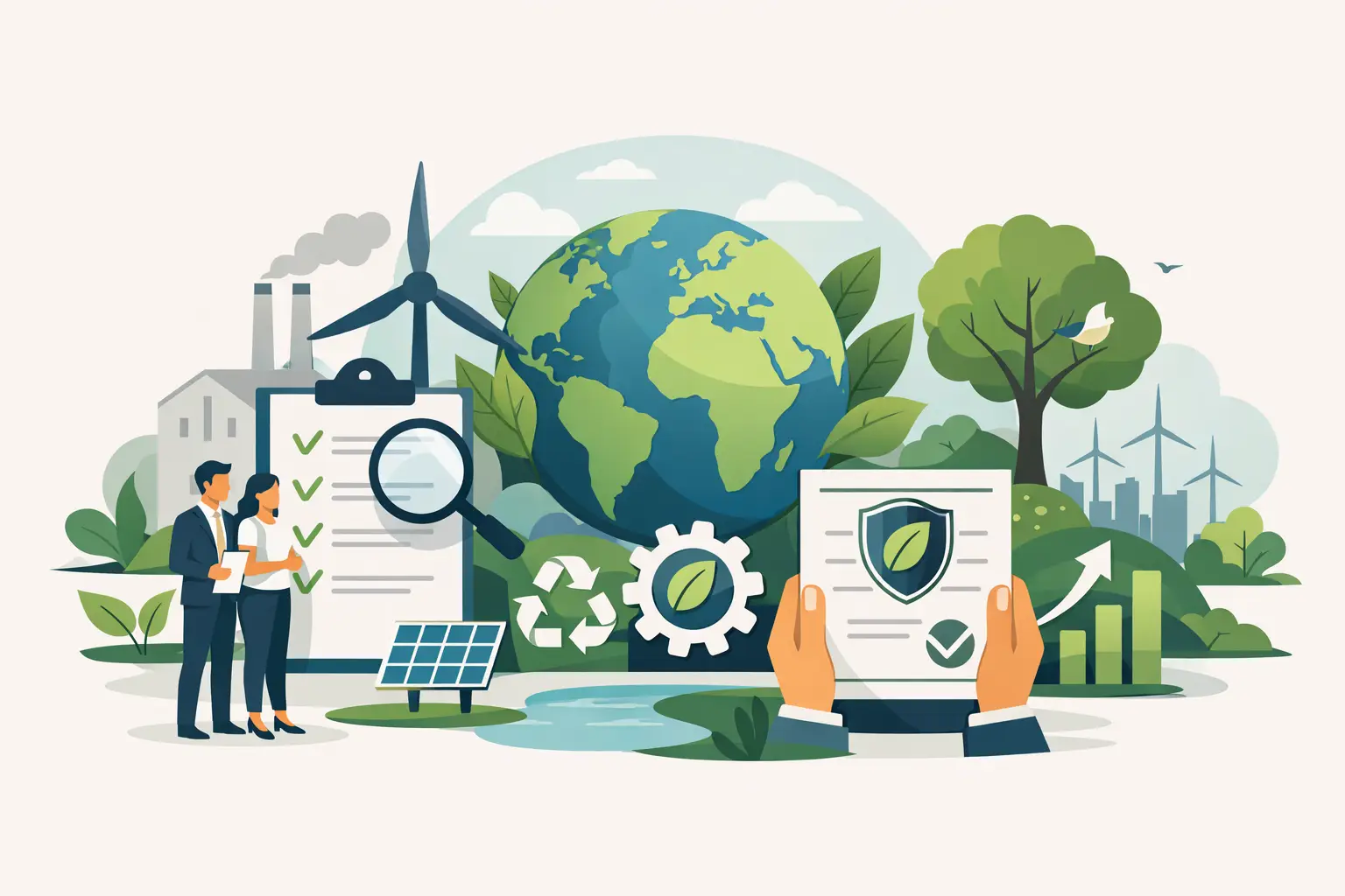 Vad krävs för ISO 14001 i praktiken?