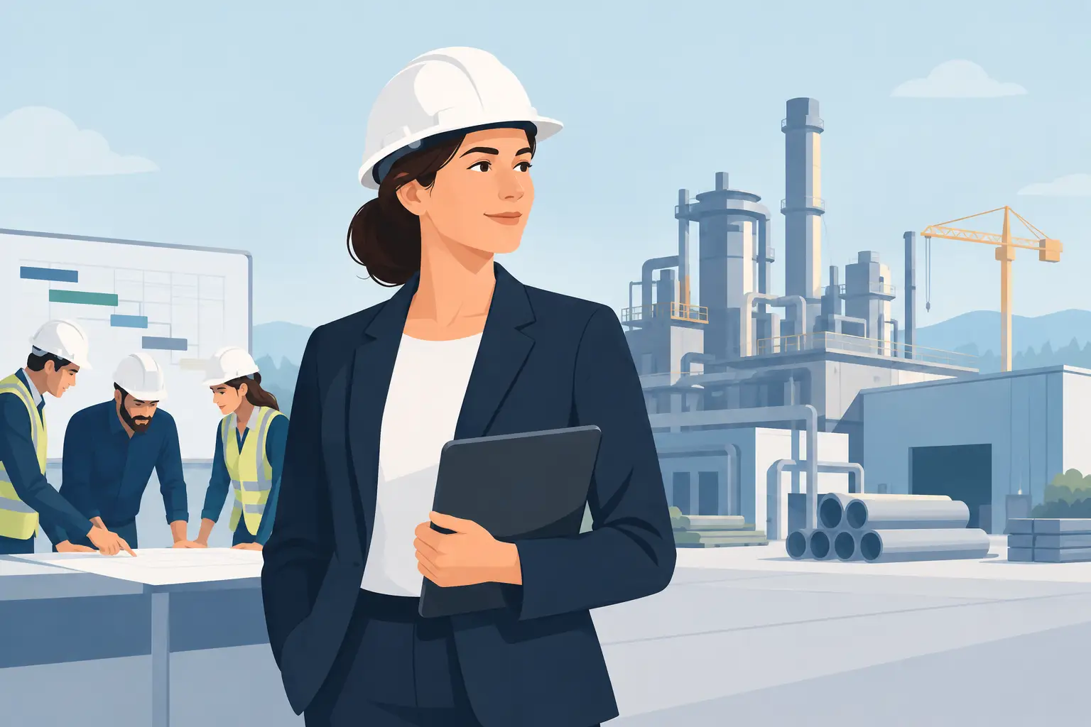 Projektledare för industriprojekt som får saker gjorda